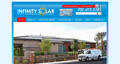 Desktop Screenshot of infinitysolarlasvegas.com